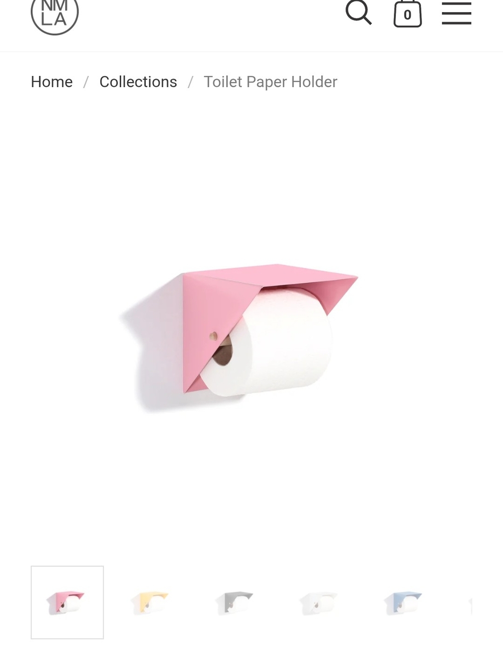 New Made LA Toilet Paper Holder